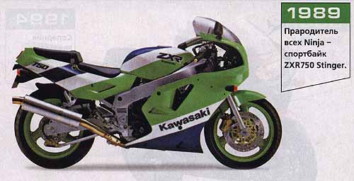 Спецназ.Спортбайки Kawasaki серии Ninja.